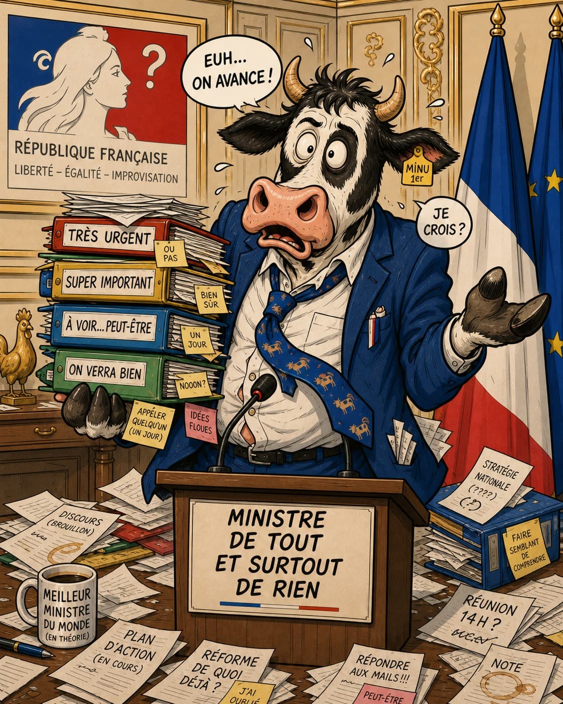 Nous sommes gouvernés par des veaux!